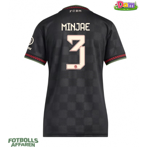 Bayern Munich Kim Min-jae #3 Tredje Tröja Kvinnor 2025-26 Kortärmad